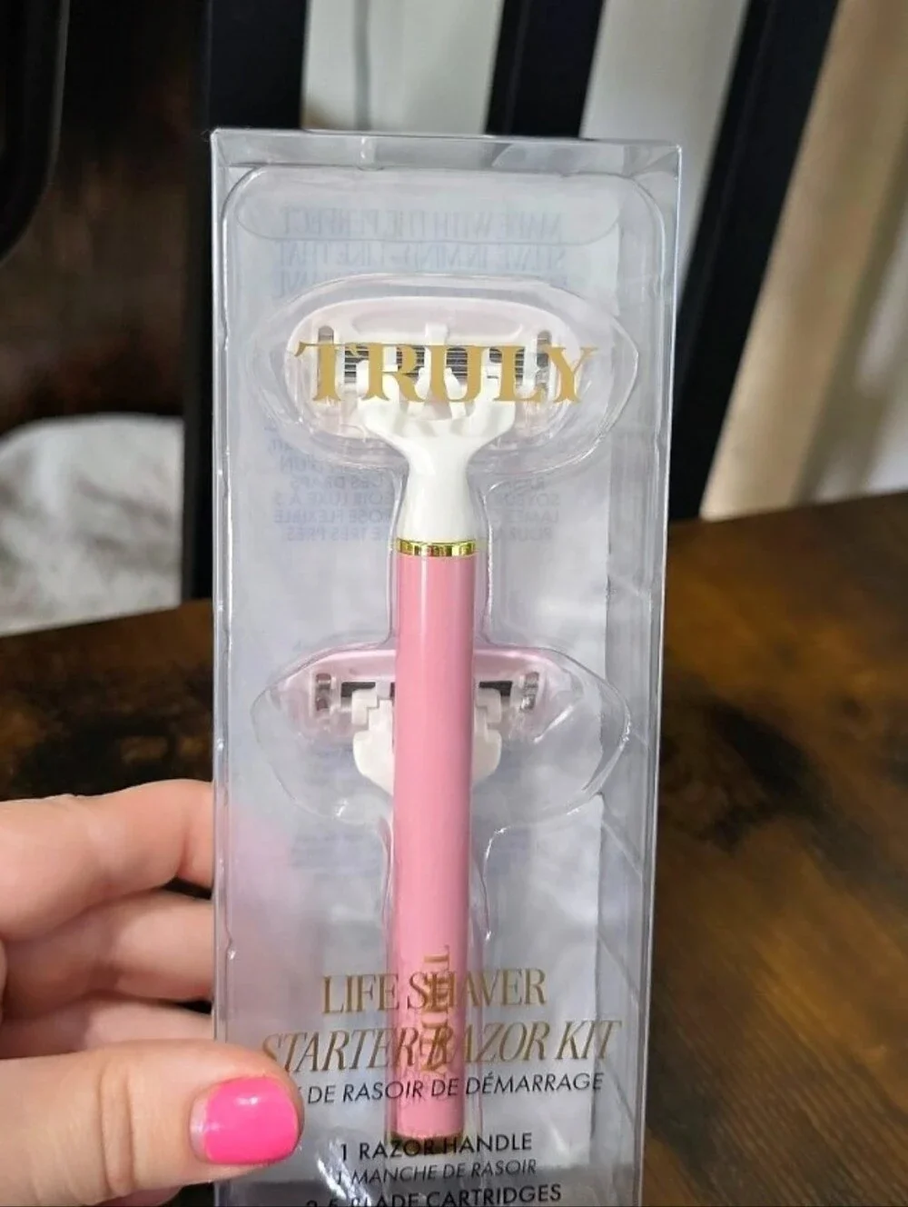 TRULY LifeShaver Starter Razor Kit - Pink